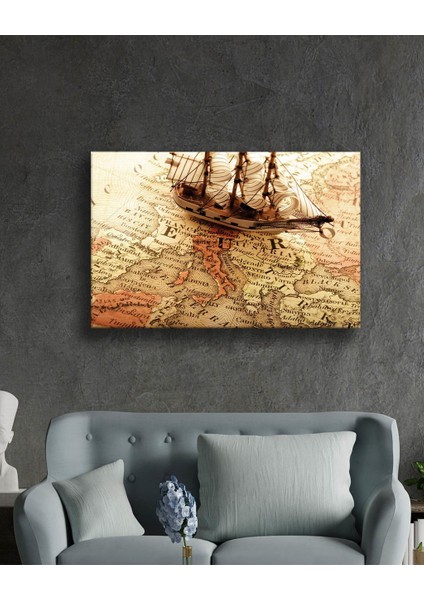 Dünya Haritası 5 Cam Tablo fiyatları