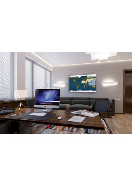 Dünya Haritası 1 Cam Tablo modelleri