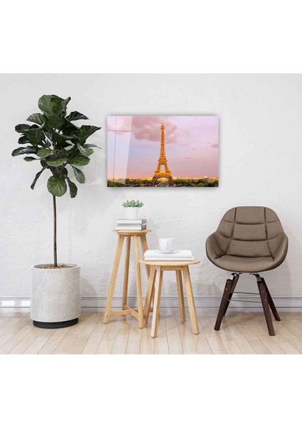 Eyfel Kulesi Cam Tablo 4mm Dayanıklı Temperli Cam fiyatları