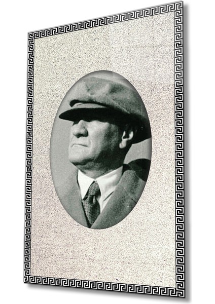 Atatürk Cam Tablo 4 mm Dayanıklı Temperli Cam