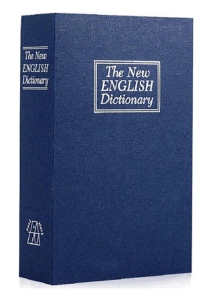 Kitap Şeklinde Gizli Kasa Hırsız Kilitli Sözlük Para Kumbarası