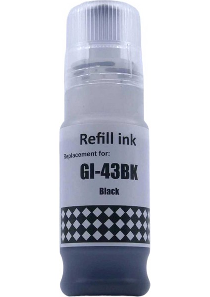 Canon G540 G640 Gı-43 Siyah Muadil Mürekkep modelleri
