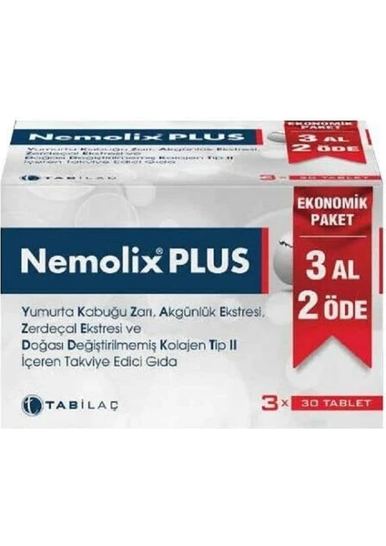 Tab İlaç A.Ş. Nemolix Plus 3 Al 2 Öde