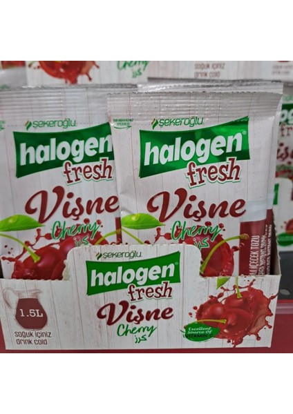Halogen Vişne İçecek Tozu 9 gr x 24