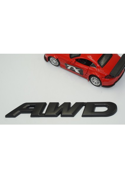 Awd All Wheel Drive Bagaj Siyah Metal 3m 3D Yazı Logo fiyatları