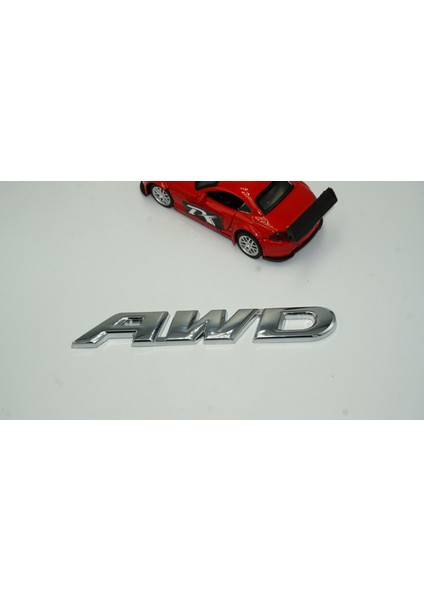 Awd All Wheel Drive Bagaj Krom Metal 3m 3D Yazı Logo fırsatları