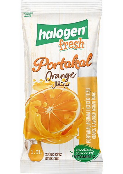 Halogen Portakal İçecek Tozu 9 gr x 24
