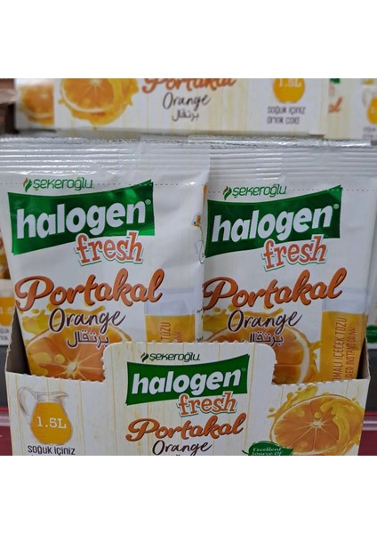 Halogen Portakal İçecek Tozu 9 gr x 24 fiyatları