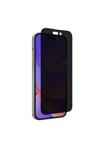 Iphone 15 Pro Uyumlu Hayalet Ekran Koruyucu Cam Tam Kaplama 9d