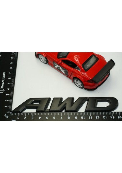 Awd All Wheel Drive Ön Panjur Siyah Metal 3D Yazı Logo indirimleri