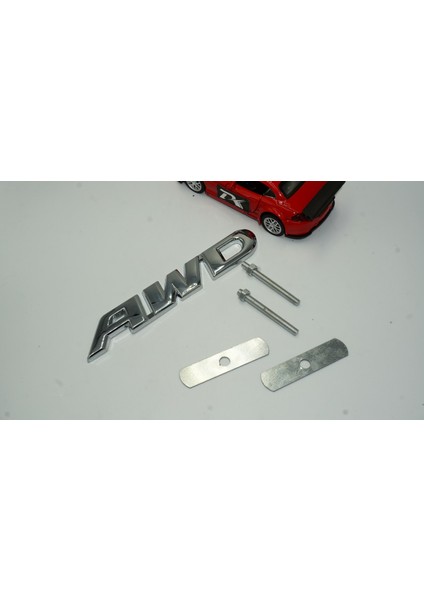Awd All Wheel Drive Ön Panjur Krom Metal 3D Yazı Logo fırsatları