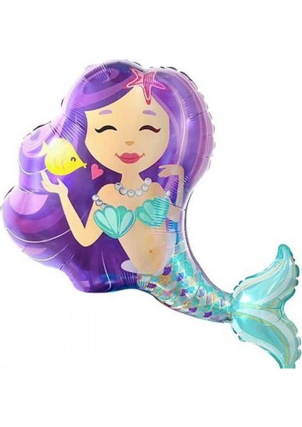 Deniz Kızı Folyo Balon