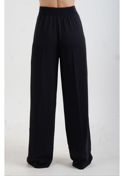 Siyah Geniş Paça Pantolon fırsatları