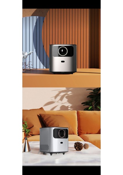 2160P/ 4K Projeksiyon Cihazı Wifi Bluetooth Smart Netflix Youtube Ekran Yansıtma Disney Kumandalı
