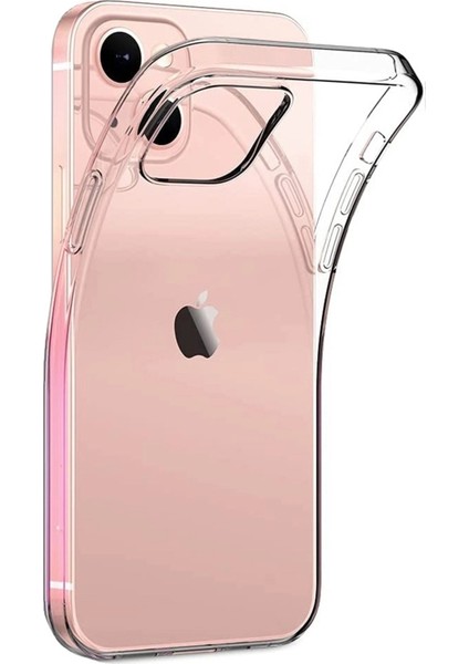 Iphone 15 Uyumlu Şeffaf Silikon Kılıf