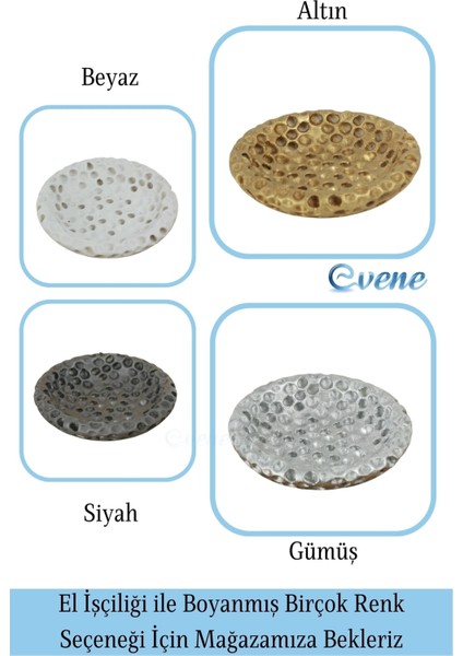 Şekerlik Sunumluk Drajelik Dekoratif Tabak Dörtgen Model