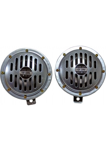 12V Süper Ton Korna 13 cm Krom (320-430Hz) BR2751577 fiyatları