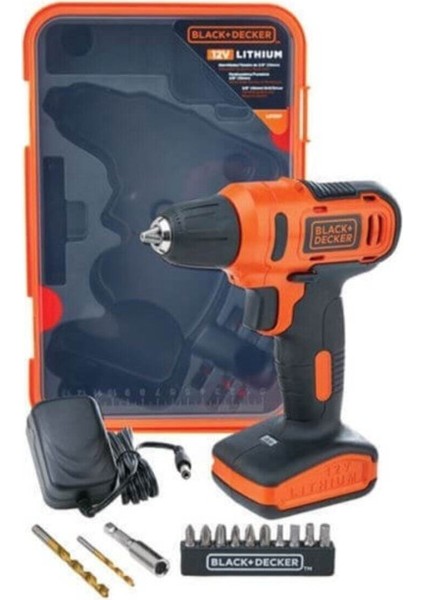 Black & Decker Akülü Vidalama 12 Volt LD12SP