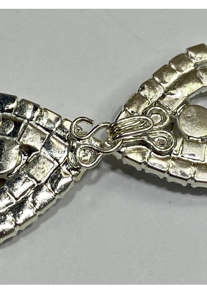 Kristal Taşlı Agraf