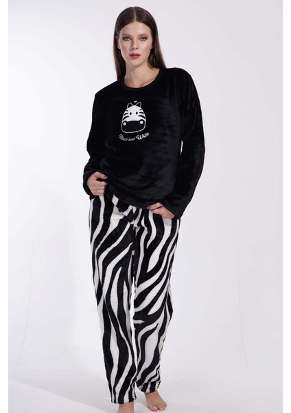 Kadın Welsoft Uzun Kol Pijama Takım