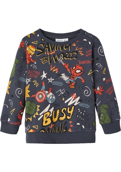 Marvel Antrasit Erkek Çocuk Sweatshirt 13221166