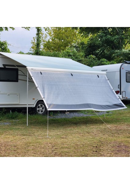 Karavan Gri Plus 290CM Karavan Tente Güneşliği Ön Perde