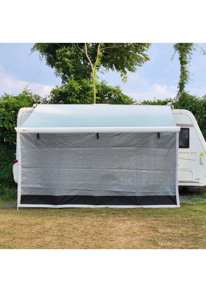 Karavan Gri Plus 290CM Karavan Tente Güneşliği Ön Perde