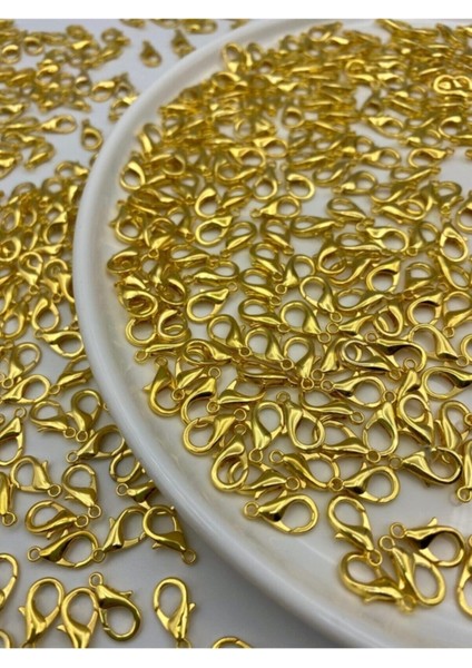 50 Adet Gold Renk Metal 503 Papağan Kilit