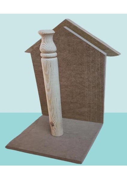 Hobi Adn Dekoratif Havluluk Ahşap Mdf Ham Cnc Kesim Model El Yapım