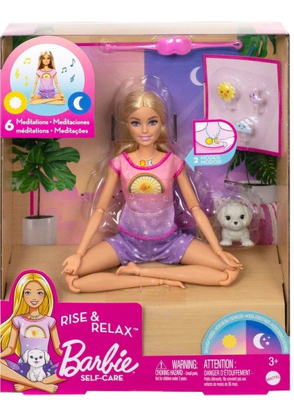 HHX64 Barbie Meditasyon Yapıyor Oyun Seti [mustazen]