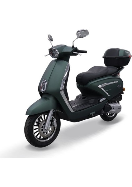 Motosiklet Kral Vega 125 Yeşil Scooter