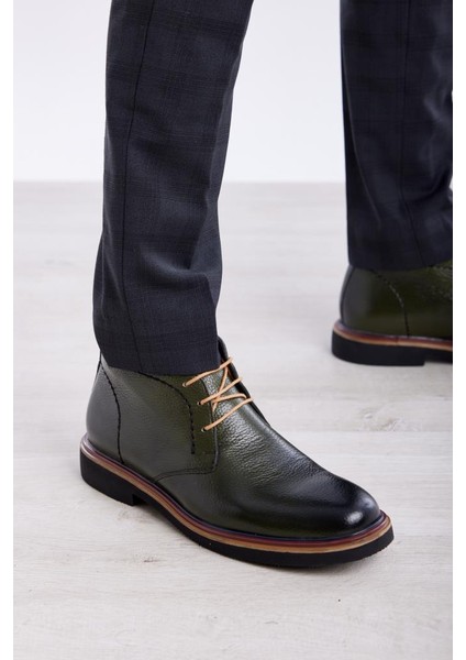 Günlük Bağcıklı Hakiki Deri Erkek Bot fiyatları