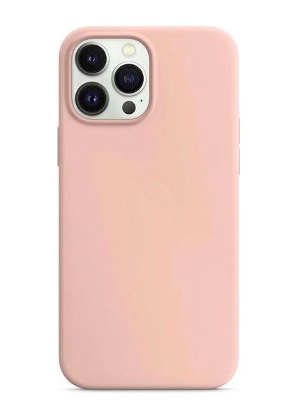 Apple iPhone 13 Pro 6.1'' Liquit Lansman Silikon Pudra