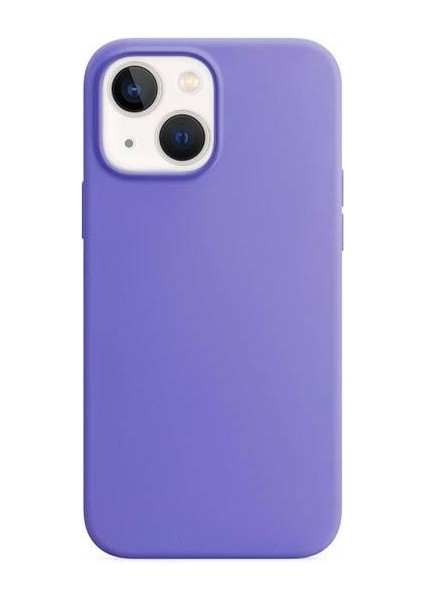 Apple iPhone 15 6.1'' Liquit Lansman Silikon Lila