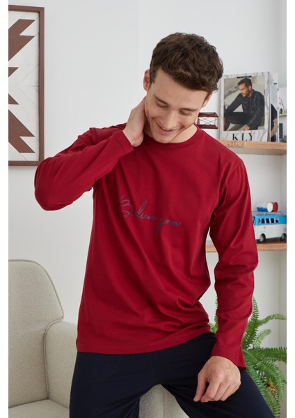 Uzun Kol Erkek Pijama 6005