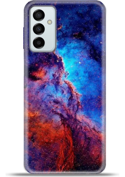 Samsung GALAXYM23 Kılıf Esnek Silikon Kamera Koruma 4K Desenli Özel Tasarım - Light Year