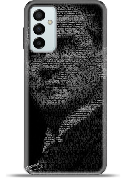 Samsung GALAXYM23 Kılıf Esnek Silikon Kamera Koruma 4K Desenli Özel Tasarım - Gençliğe Hitabe
