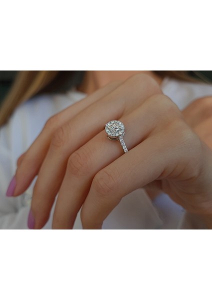 G Renk 0,46 Karat Baget Pırlanta Yüzük 0404R0380 indirimleri