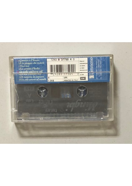 Cantare D'amore Mingbi Kaset (Orjinal Dönem Baskı)