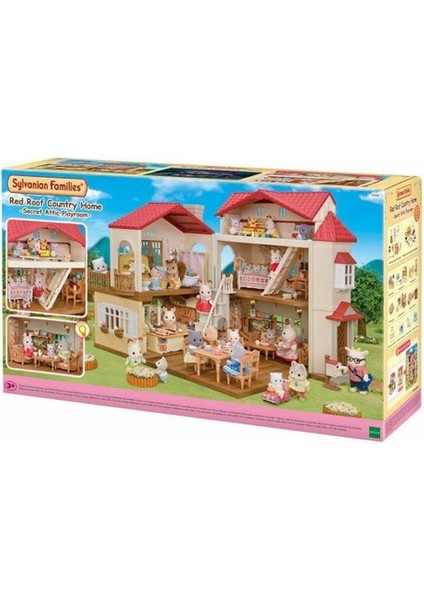 5708 Sylvanian Families Işıklı Şehir Evi ( Gizli Oyun Odalı) +3 Yaş