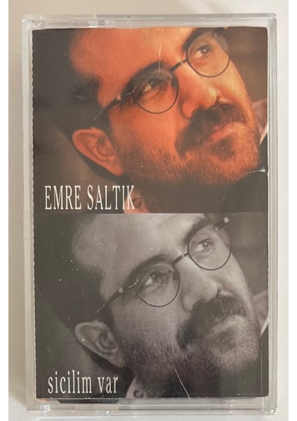 Emre Saltık Sicilim Var Kaset (Orjinal Dönem Kağıt Baskı)