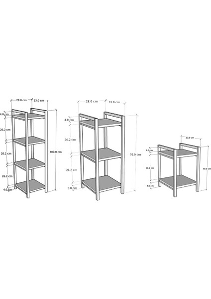 Metal Dekoratif Çok Amaçlı Raf 9 Raflı Banyo Mutfak Rafı Çiçeklik Organizer Beyaz