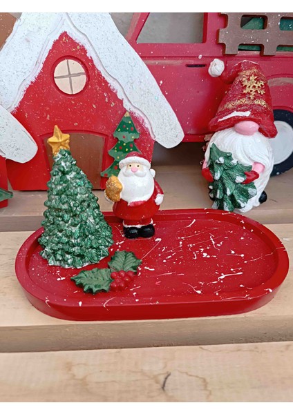 Noel Babalı,yeni Yıl Sunumluk,takı Tabağı,bardak Altlığı fiyatları
