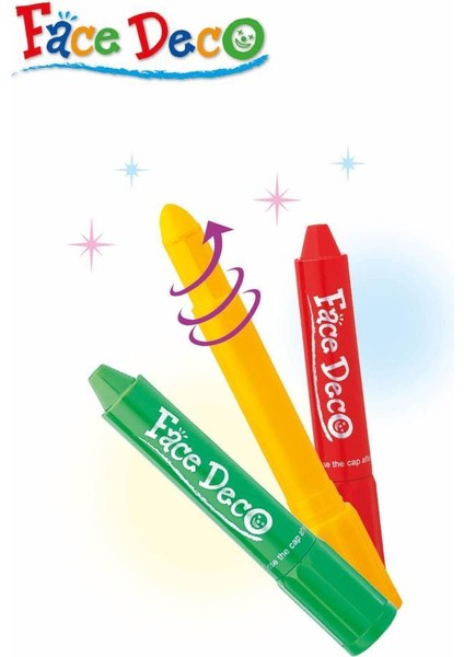 Face Deco Yüz Boyası 12 Renk