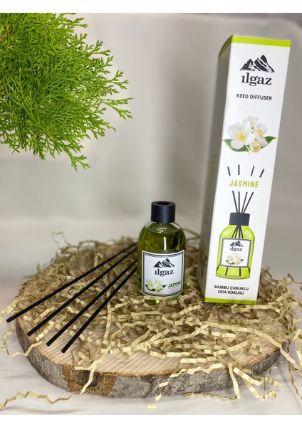 Ilgaz Naturix Organix Reed Diffuser Bambu Çubuklu Aromatik Oda Banyo Kokusu 110 ml Yasemin