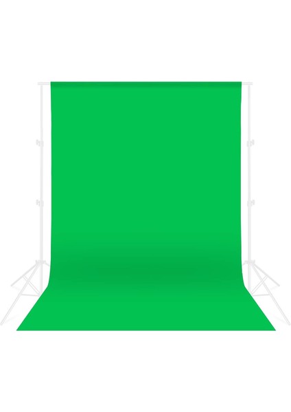 Cazipshop Green Screen Greenbox Yeşil Fon Perde 2x3