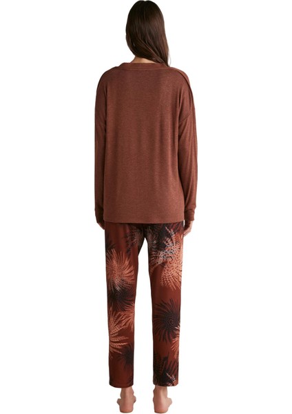 Kadın Comfortlux Üçlü Pijama Takımı 9506 fırsatları