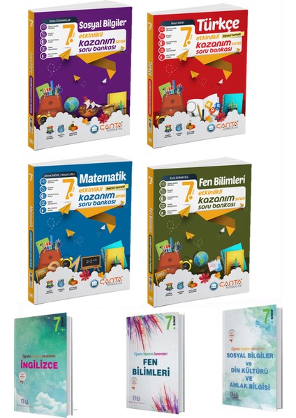 7. Sınıf Etkinlikli Kazanım Sıralı Soru Bankası