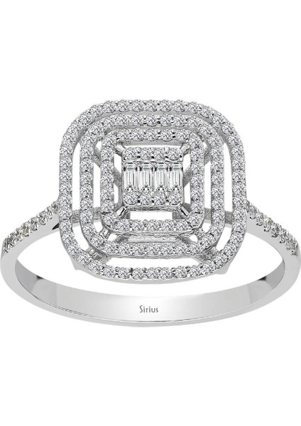 E Renk 0,39 Karat Baget Pırlanta Yüzük 0404R0405 fiyatları