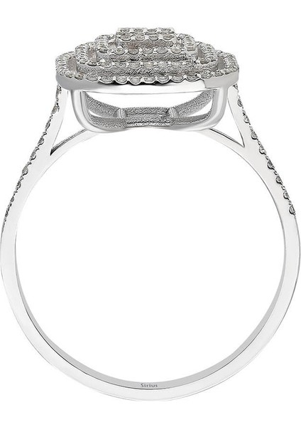 E Renk 0,39 Karat Baget Pırlanta Yüzük 0404R0405 modelleri